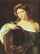  Titian Profane Love (Vanity) Spain oil painting reproduction